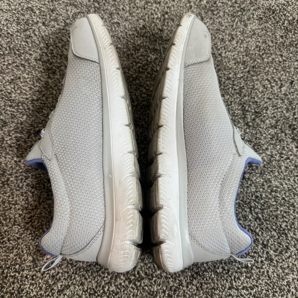 Skechers Summits Hands Free Slip-Ins Sneakers Comfort Purple Gray Woman’s Size 9 - Picture 5 of 8